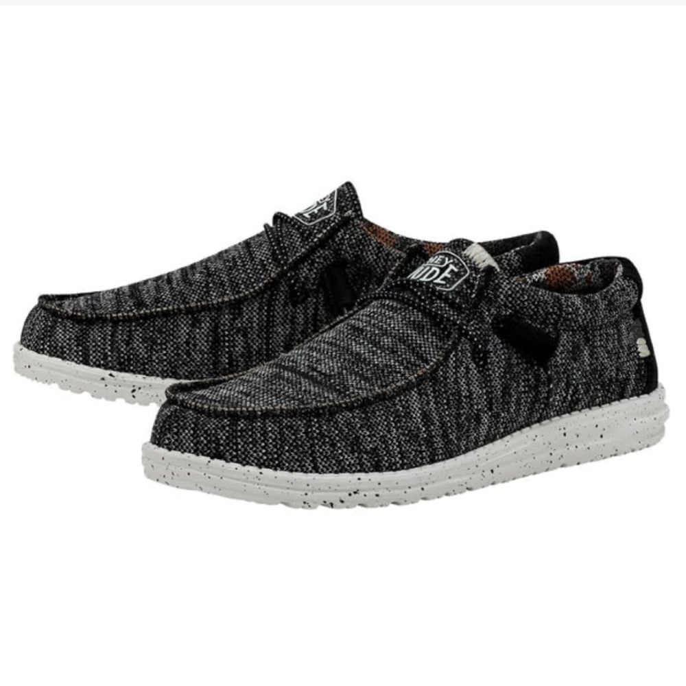 Wally Sox Stitch Wide Hey Dudes Size 9 Mens